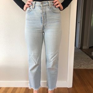 Levi’s ribcage straight